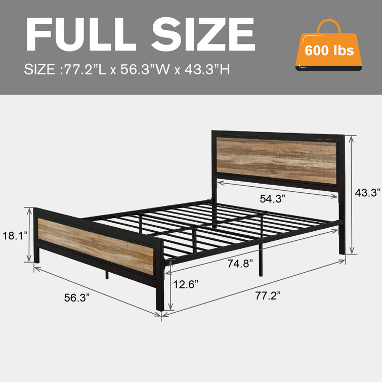 Rivet on sale bed frame